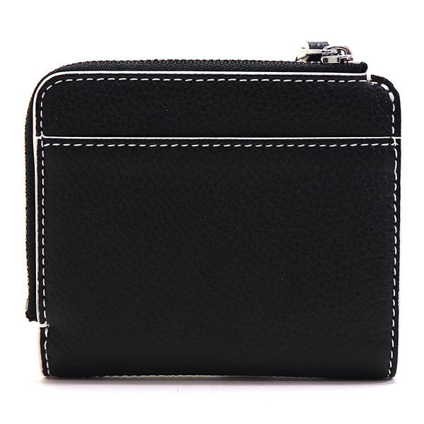 マークジェイコブス MARC JACOBS 二つ折り財布 M0017061 コンパクト シルバー金具 【中古】Sランク 楽天市場】マークジェイコブス MARC JACOBS 二つ折り財布 M0017061