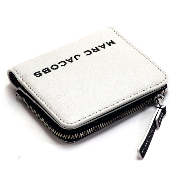 マークジェイコブス MARC JACOBS 二つ折り財布 M0017061 コンパクト シルバー金具 【中古】Sランク MARC JACOBS（マーク・ジェイコブス） 二つ折り財布 M0017061