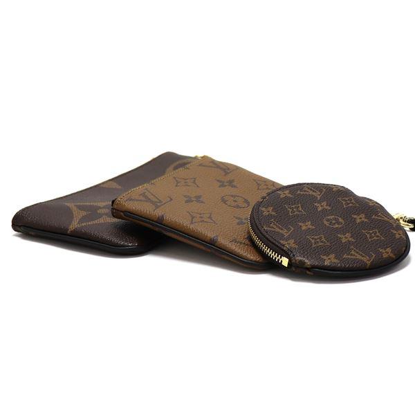 【極美品】ルイヴィトン Louis Vuitton トリオ ポーチ M68756 ルイヴィトン モノグラム・リバース ポシェットトリオ M68756