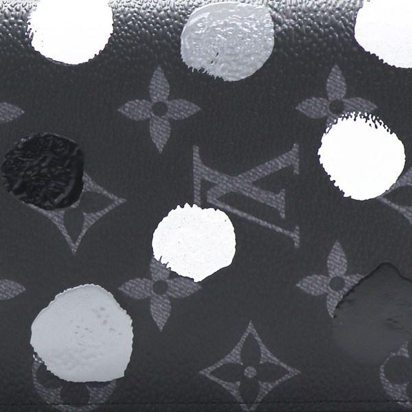 Louis Vuitton 二つ折り財布 モノグラム 黒 LOUIS VUITTON ルイヴィトン ミニ財布 2つ折財布 ミニウォレット