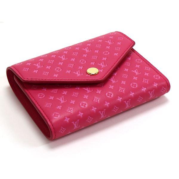 Louis Vuitton ピンク 三つ折り財布 LOUIS VUITTON（ルイ・ヴィトン） 三つ折り財布 レディース LOUIS