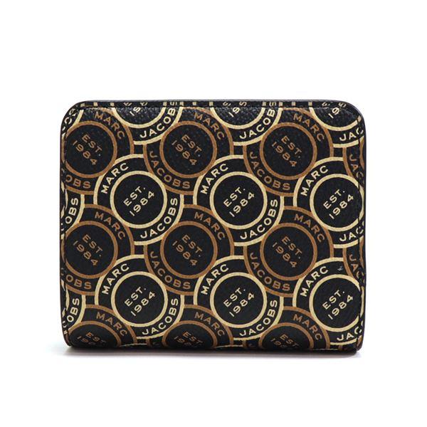 MARC JACOBS 折りたたみ財布 SALE!! 確保済/国内発送/関税込 本革レザー容量たっぷり二つ折り (MARC