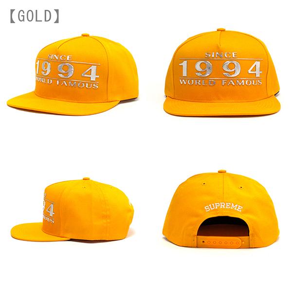 Supreme シュプリーム キャップ 帽子 WAY BACK 5-PANEL CAP Supreme シュプリーム キャップ 帽子 WAY BACK 5-PANEL CAP