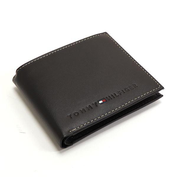 トミーヒルフィガー 二つ折り財布 メンズ TOMMY HILFIGER Wallet 小銭入れ付き ブラック ブラウン ネイビー 31TL25X005  ギフトラッピング無料 | TOMMY HILFIGER | 03