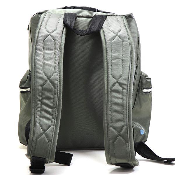 ハンターHUNTER レザーリュックダークオリーブ