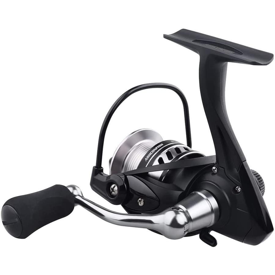 最大77 オフ Ashconfish スピニングリール 7 1bb Pe糸付 汎用釣りリール 左右交換ハンドル Evaハンドルノブ Bf00 Cisama Sc Gov Br
