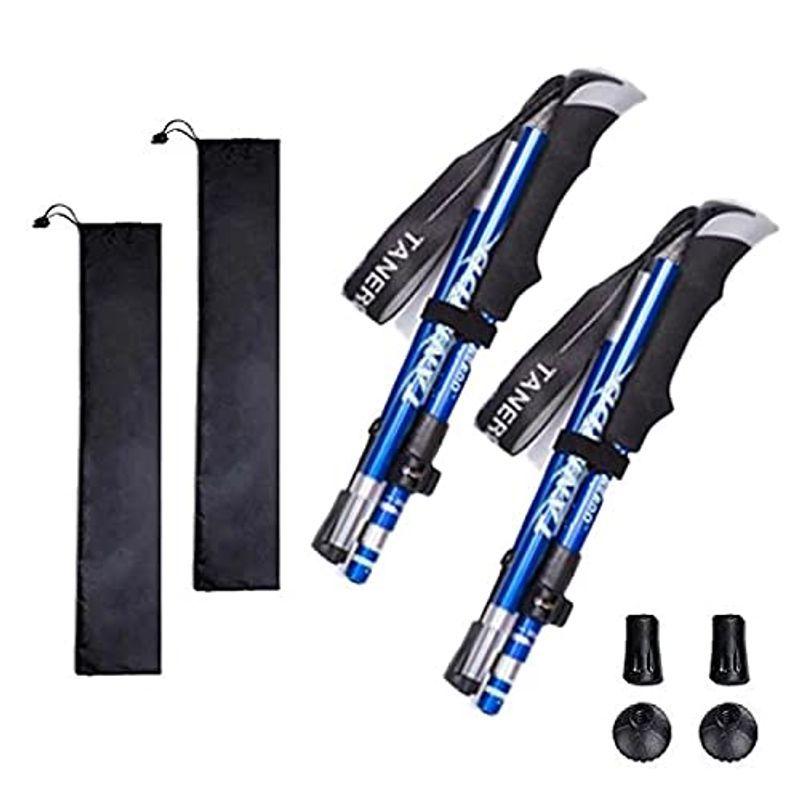Outdoorsick ジュラルミン トレッキングポール 軽量 2本セット ウォーキング コンパクト 登山 ブルー Zxignmwcmf アウトドア 釣り 旅行用品 Www Velver Hu