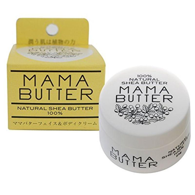 訳あり品送料無料 ママバター ナチュラル シアバター フェイスamp ボディクリーム 25ｇ