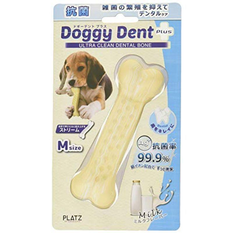 プラッツ (PLATZ) 犬用おもちゃ ドギーデント プラス ストリーム M ミルク ミルク M サイズ XkBpSbOS4T 