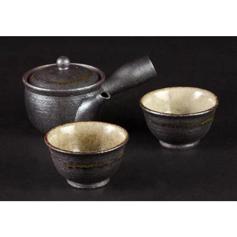100％安い 信楽焼のペア茶器セット 和風でおしゃれです 信楽焼 Sumi-iro ふたり茶器 Sum-3 godhammer.com