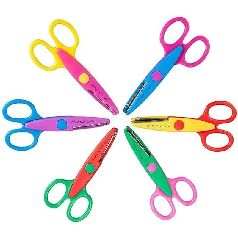 ハサミ ギザギザ 6種類セット クラフトはさみ かわいい カラフル レースはさみ ペーパーアート 子供用 はさみ 山型 波型 手作り Diy Mkgショップ 通販 Yahoo ショッピング