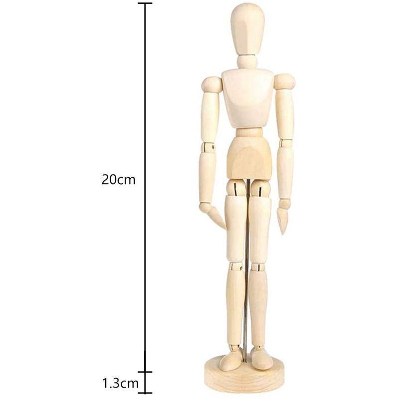 デッサン人形 木製 モデル 可動式 漫画模型 マネキン 関節人形 素体 デッサン用 モデル人形 フィギュア 美術 ドール 木の人形 絵 置物 Mkgショップ 通販 Yahoo ショッピング