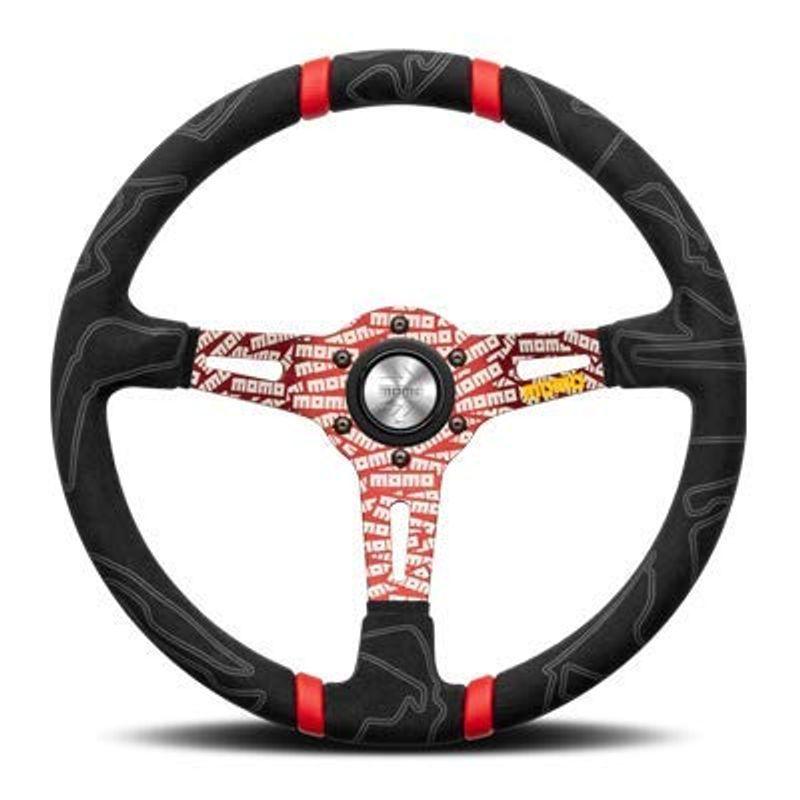 Momo モモ ステアリング Ultra ウルトラ ハンドルスイッチ ウルトラ レッド 350mm U 02 ステアリング Mkg