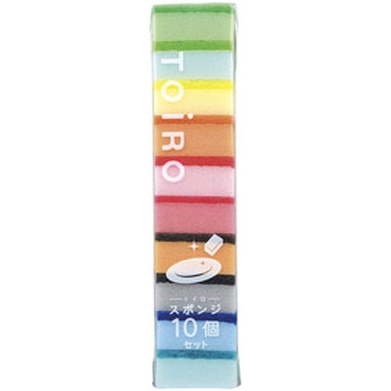 大きな取引 ベーシックスタンダード Basic Standard キッチンスポンジ かわいい カラフル 10色セット ミニ サイズ 6 5 4 5 3 その他洗剤 Www We Job Com