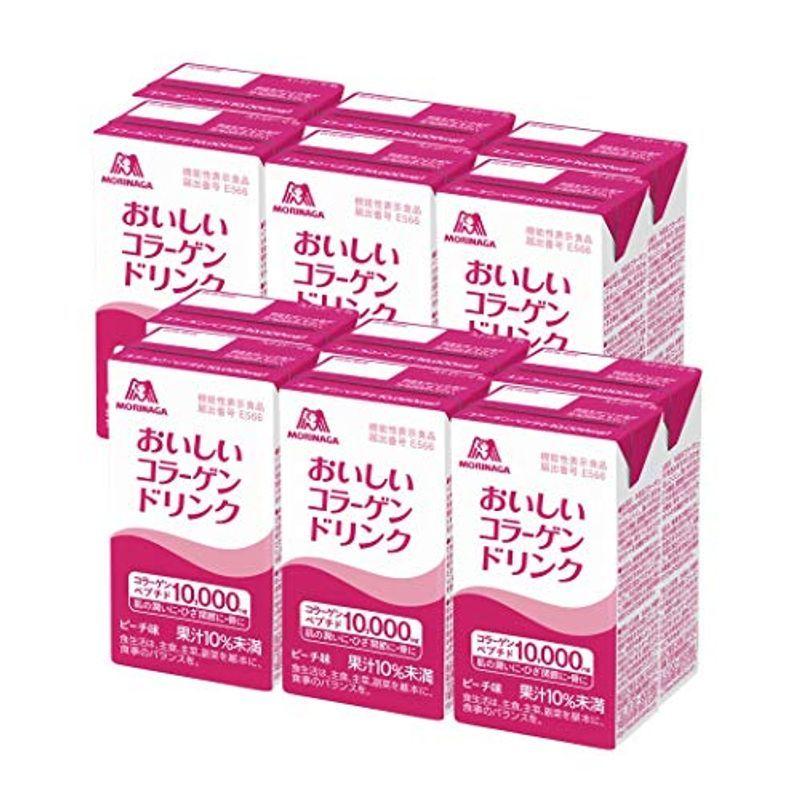 森永製菓 おいしい コラーゲン ドリンク 125ml×12本 美容 コラーゲン ...