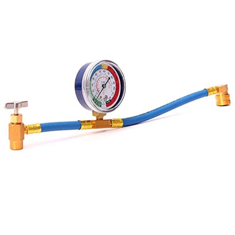 Nefusi エアコン ガス チャージホース メーター付き カーエアコンガス補充 R134a 自動車用 日本語説明書付き 40cm Mkgショップ 通販 Yahoo ショッピング