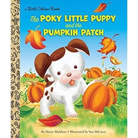 【限定特価】The Poky Little Puppy and the Pumpkin Patch (Little Golden Book)送料無料 3、4歳児用絵本その他