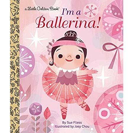 【限定特価】I'm a Ballerina! (Little Golden Book)送料無料 3、4歳児用絵本その他