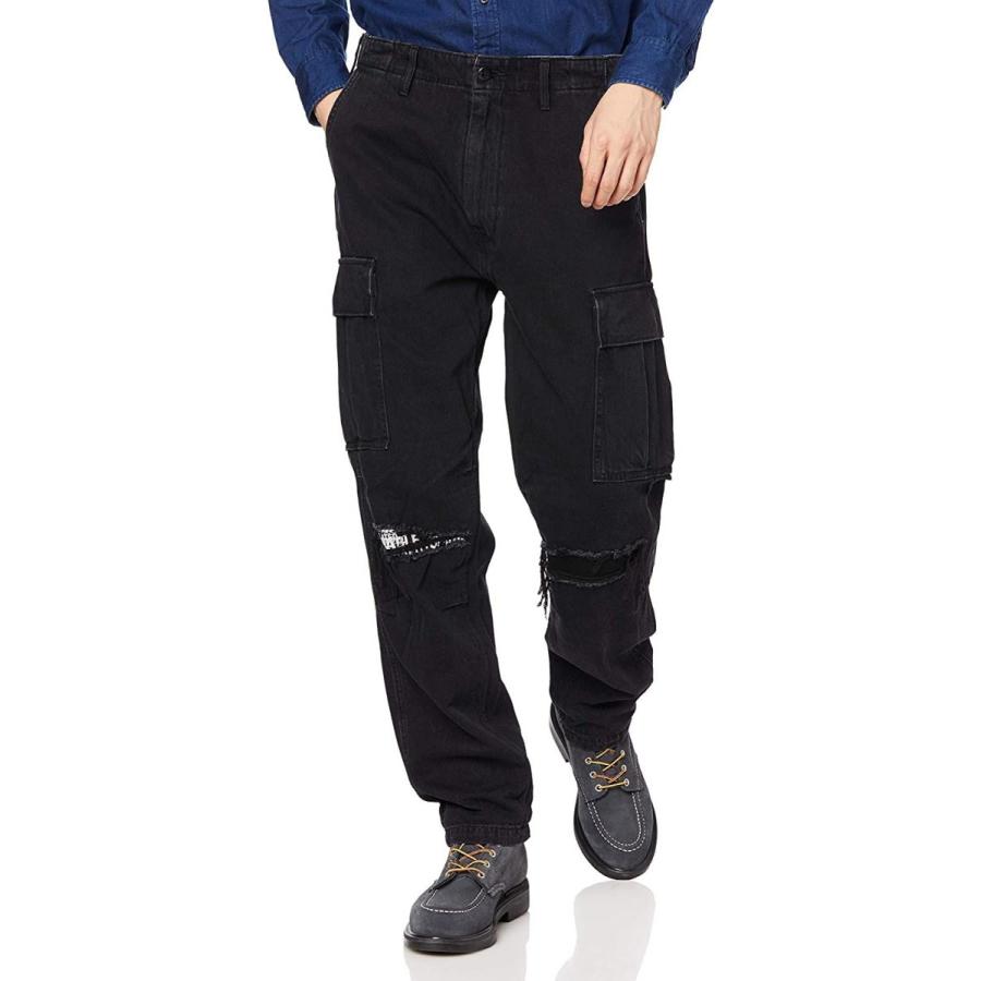 名入れ無料 Hi Ball リーバイス カーゴ 日本サイズs相当 28 Us Blacks 0009 メンズ クロップド ボトムス パンツ Www Reinnec Cl