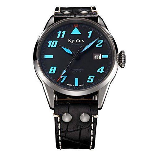 最高の ケンテックス 腕時計 スカイマン6 パイロット S6x 10 ブラック 新しい到着 M Mahdi Net