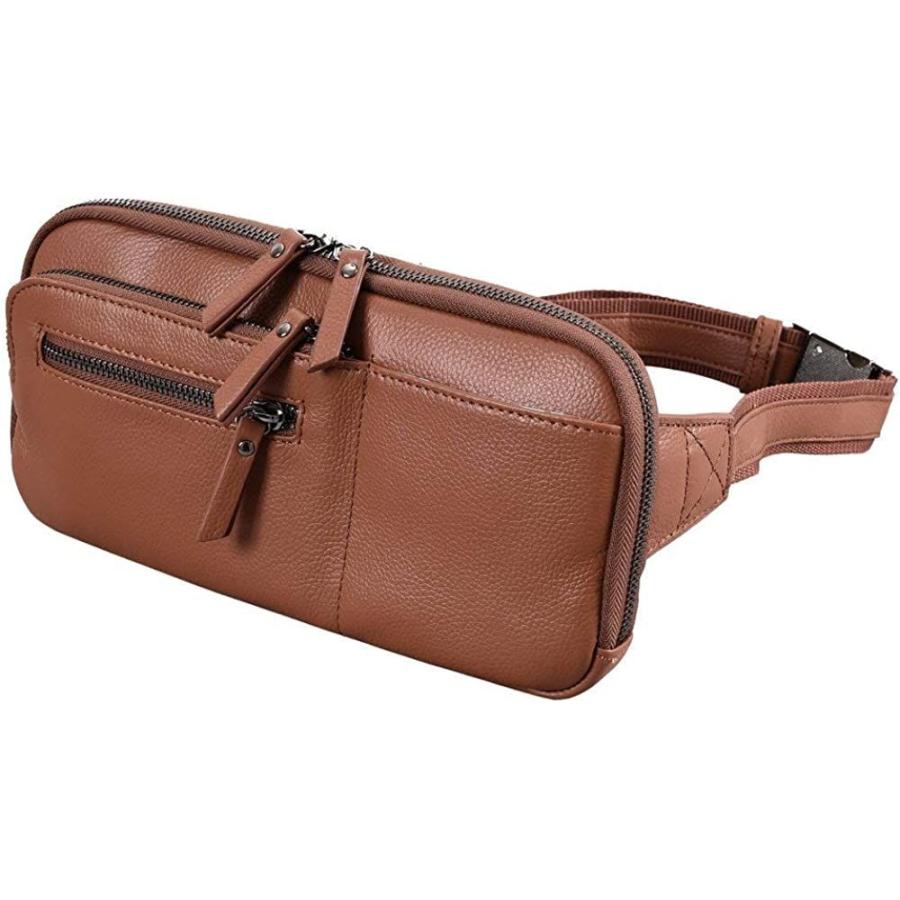 初回限定 フライングホース Flying Horse ボディバッグ ホースレザー スリムウエストバッグ メンズ ブラウン 流行に Blog Lonolife Com