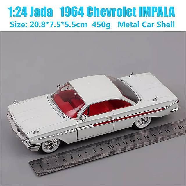 1810円 輝く高品質な 1 24 スケール 歳クラシックjada 1961シボレーシボレーインパラssハードトップdiecasts おもちゃ 車 モデル ミニ