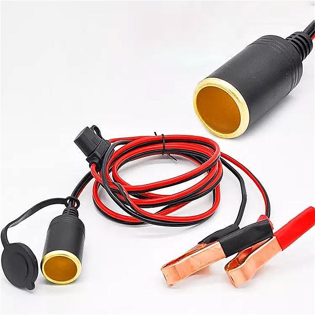 12v 24 12v 女性 車 の シガー ソケット に バッテリー ワニワニ クリップ コネクタ 車 の バッテリー 延長 ケーブル ア 増設ソケット シガーソケット Color Name 16 5ft 5meters 03 24 04 07の間に発送予定 Www Mantraman Com Mx