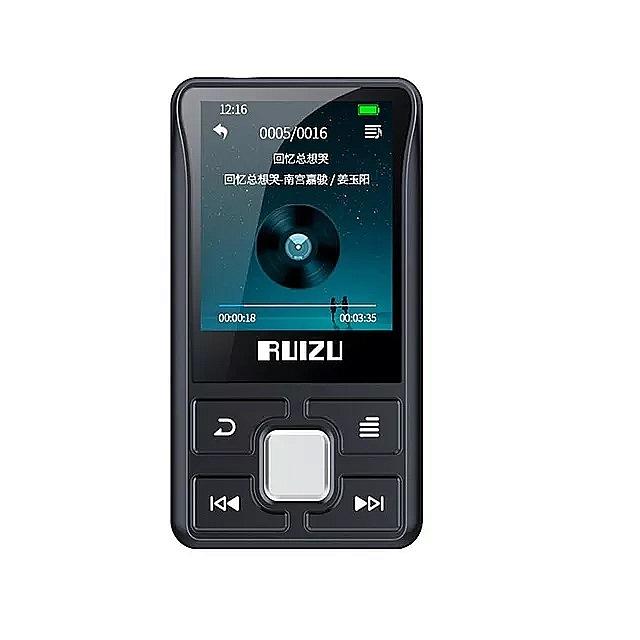 オリジナルruizu X55 bluetooth MP3 プレーヤー ポータブル ミニ 録音 全品送料無料 fm クリップ 音楽 電 最大55%OFFクーポン スポーツ
