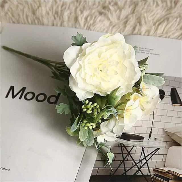 人工 シルク アジサイ の 花束 , 物 の 花 , 家庭用 , クリスマス の 装飾 , 結婚式 用,手頃な価格|mkichiba|07