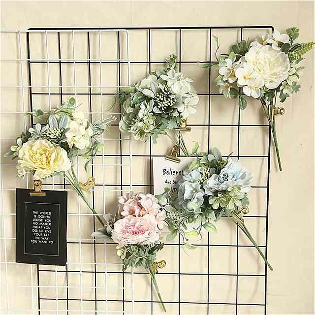 人工 シルク アジサイ の 花束 , 物 の 花 , 家庭用 , クリスマス の 装飾 , 結婚式 用,手頃な価格|mkichiba|05