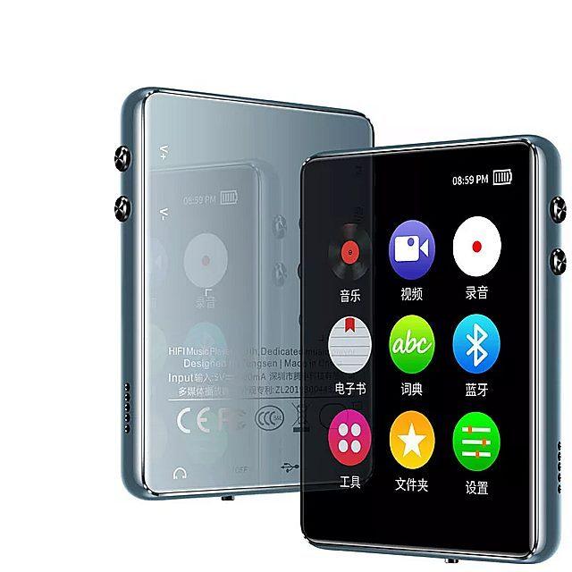 MP3 プレーヤー bluetooth 5.0 タッチスクリーン 2.4 インチ内蔵 スピーカー 16 ギガバイト、 、音声録音、 ビデオ|mkichiba|02