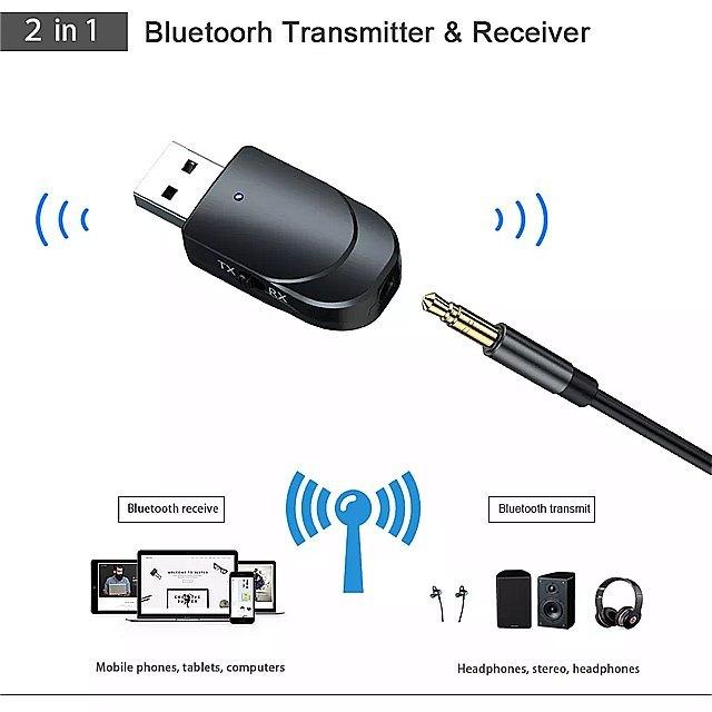 Kebidu ミニ USB Bluetooth レシーバ 送信機5.0 ワイヤレス 音楽 絶対一番安い ステレオ 3.5 ミリメート 人気の雑貨がズラリ オーディオ アダプタ