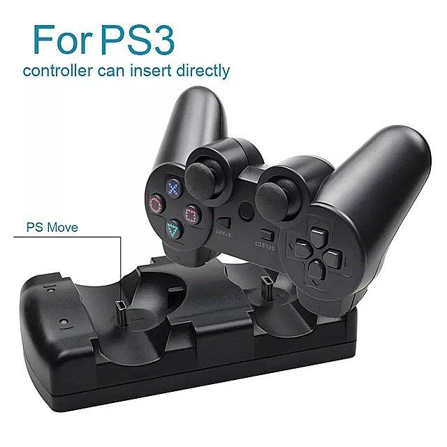 Usbデュアル 充電器 ソニーps3 コントローラ ジョイスティック 充電 Gampad移動ナビゲーション 再再販