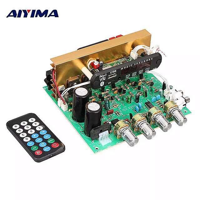 Aiyima 2.1 開催中 bluetoothの電源 アンプ ランキングTOP5 プロボード80ワットサブ 多機能amplificador オーディオ ウーファー D