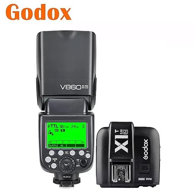 Godox グラム 2 4 グラム ttl hss ヴィング ttl V860II N ヴィング カメラ のフラッシュ スピードライト
