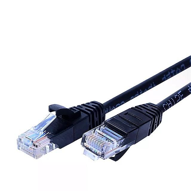 手数料安い メートル黒色350 Mhz Snagless Cat5e Utpイーサネット ケーブル カテゴリ5eパッチ コード 成形8p8c R 期間限定特価 Cervezasnazari Com