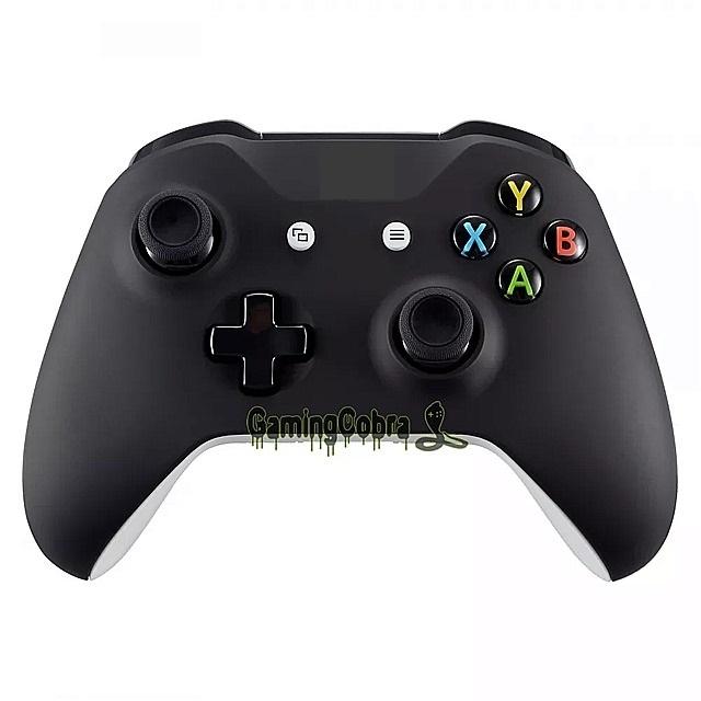 春新作の Xbox の One X & One S コントローラー カスタムソフトタッチ黒交換 ハウジング シェル # SXOFX07 その他PC用ゲームコントローラー
