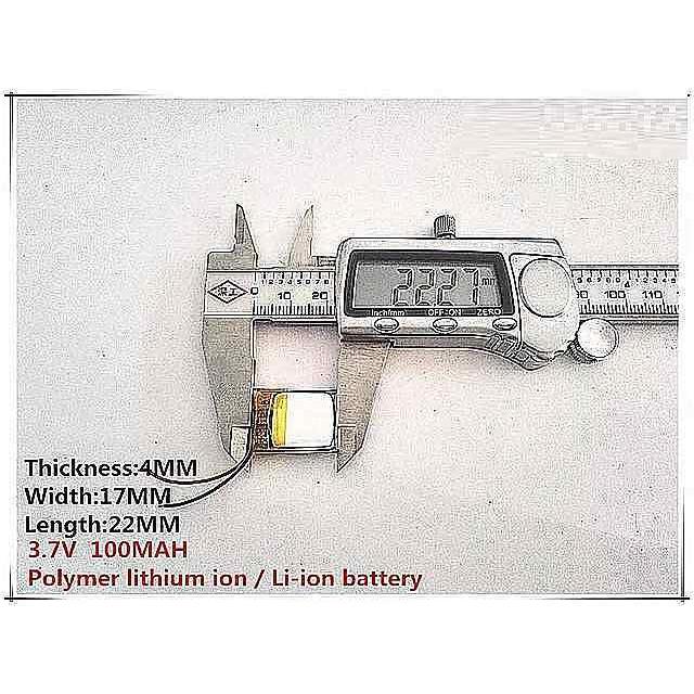 お待たせ! 1 携帯電 mp4 mp3 gps 電源 おもちゃ のための 電池 / ポリマー [401722] mAH 100 V 3.7 [SD] 個 デジカメ用充電器