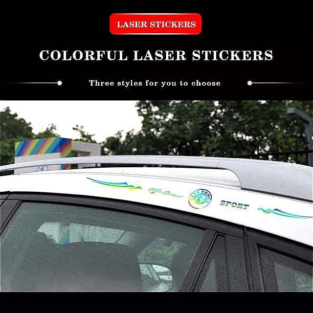 車 ロゴ デカール ビニール ステッカー 自動 サイド反射 フロント ガラスのためのアルファロメオ水戸147 156 159 166ジュリ 3 Mk市場 通販 Yahoo ショッピング