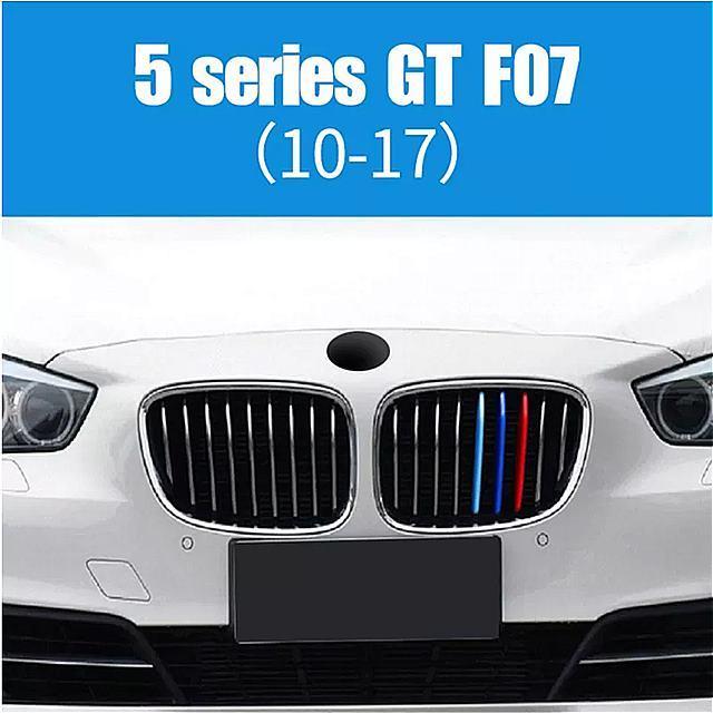 3 個 abs bmw E39 E60 F10 F07 G30 F18 5 シリーズ gt GT5 カー レース グリル ストリップ トリム|mkichiba|02