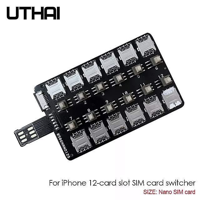 【値下げ】 Uthai simナノs ミニ android のiphone カードリーダー マルチsim アダプタ simカード カードスロット T13 カードリーダー、ライター