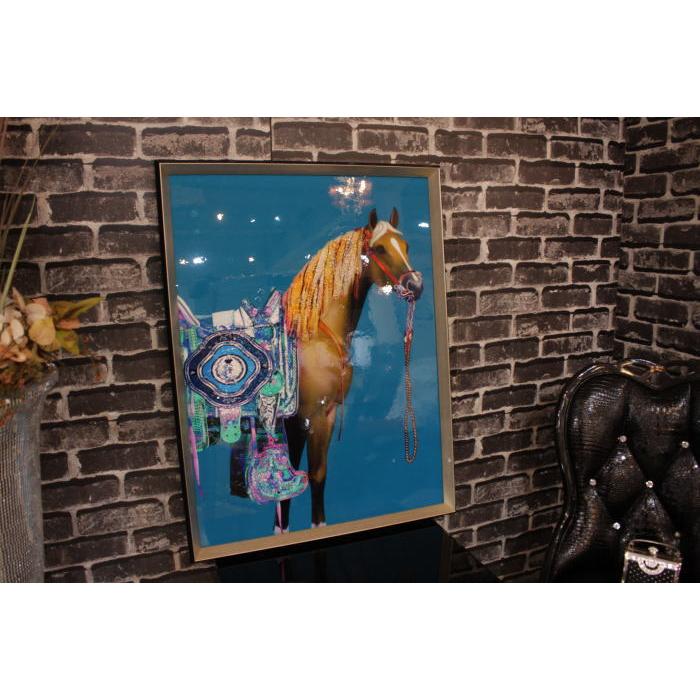 送料無料 インスタ映え 映える アートパネル 馬 ブルー ラグジュアリー 高級感のある ギフトなどにお勧め 空間を彩るパネル 0808 Uma Bl ミキインテリアyahoo 店 通販 Yahoo ショッピング