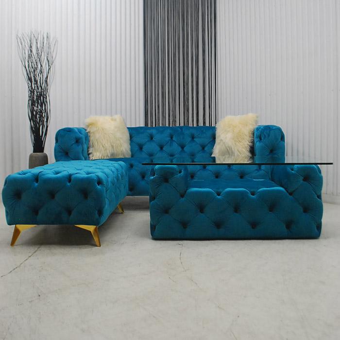 アウトレット 現品限り 未使用 送料無料 ラグジュアリー ソファセット  