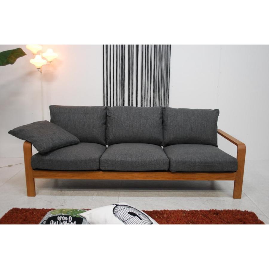 送料無料 未使用 アウトレット品 ウォールナット材 ナチュラルインテリア モダン トリプルソファー Den1353p ミキインテリアyahoo 店 通販 Yahoo ショッピング
