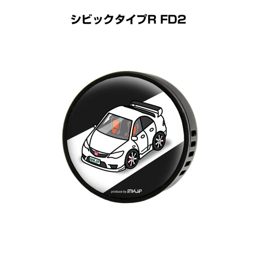 芳香剤 車 エアコン吹き出し口 エアコン 車好き 消臭 シビックタイプR