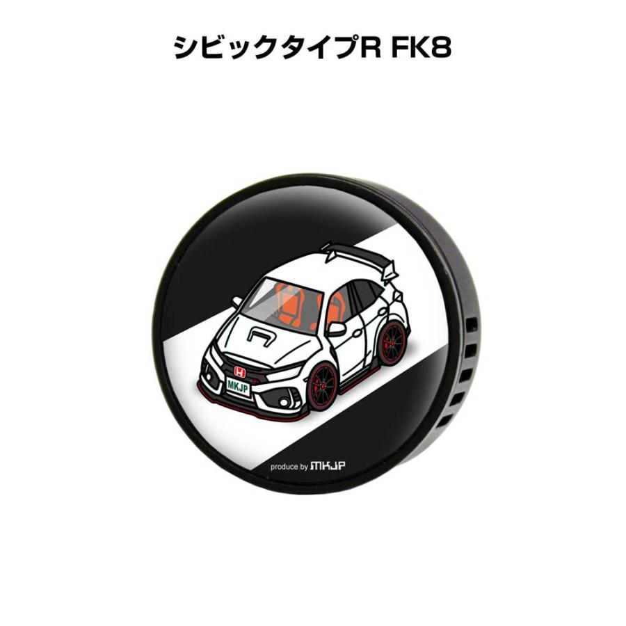 芳香剤 車 エアコン吹き出し口 エアコン 車好き 消臭 シビックタイプR
