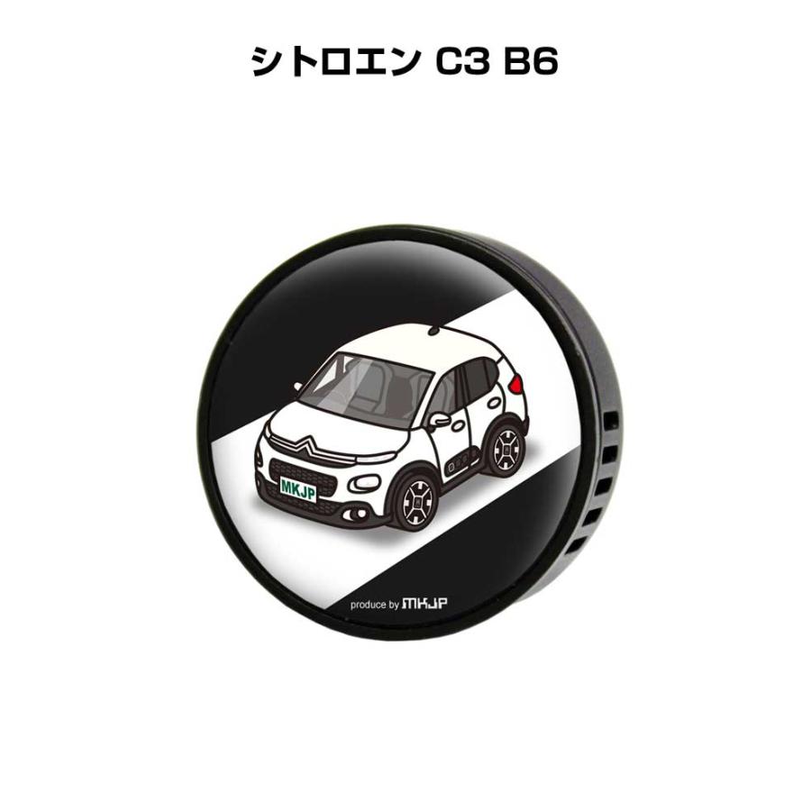 芳香剤 車 エアコン吹き出し口 エアコン 車好き 消臭 シトロエン