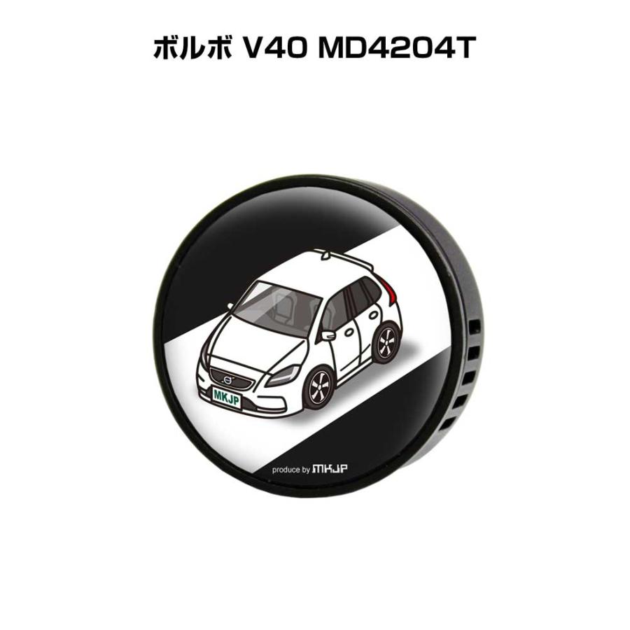 芳香剤 車 エアコン吹き出し口 エアコン 車好き 消臭 ボルボ V40