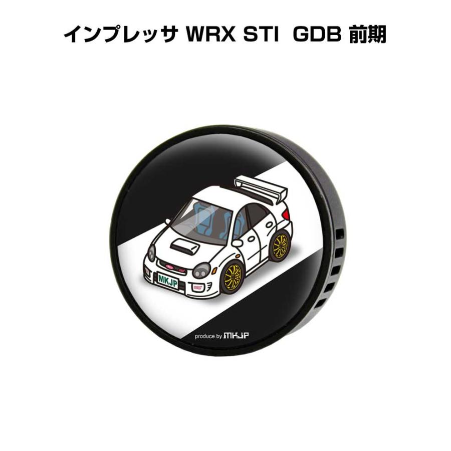 芳香剤 車 エアコン吹き出し口 エアコン 車好き 消臭 インプレッサ WRX