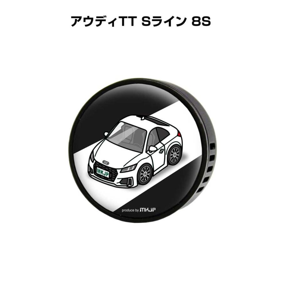 芳香剤 車 エアコン吹き出し口 エアコン 車好き 消臭 アウディTT S